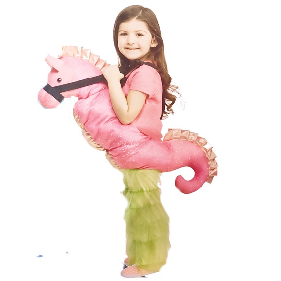 Child Pink Sea Horse Costume